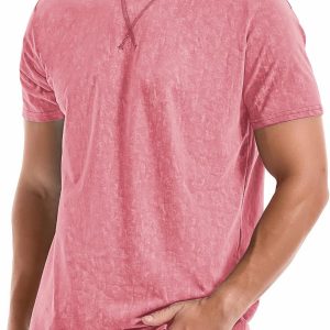 Men's T-Shirts - Premium Cotton Crew Neck Tees S - 4XL